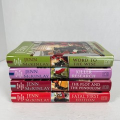 Jenn McKinlay Library Lover’s Mystery Set 4 Books First Edition Hardcover