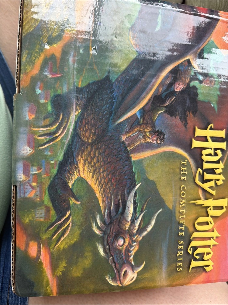Harry Potter Paperback Boxset #1-7 by J. K. Rowling Damage To Box