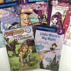 Random Lot of 10 Level 3 Step Into Reading | I Can Read | Learn To Read FOR GIRL