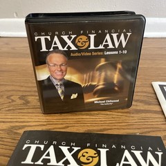 Church Financial Tax & Law Church Checkwriters Michael Chitwood Lot Books & DVD