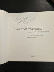 Super Unique Exciting Dance History Book Autographed