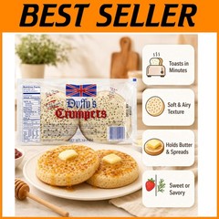 Duffy’s Crumpets British Breakfast Bread 12.5oz