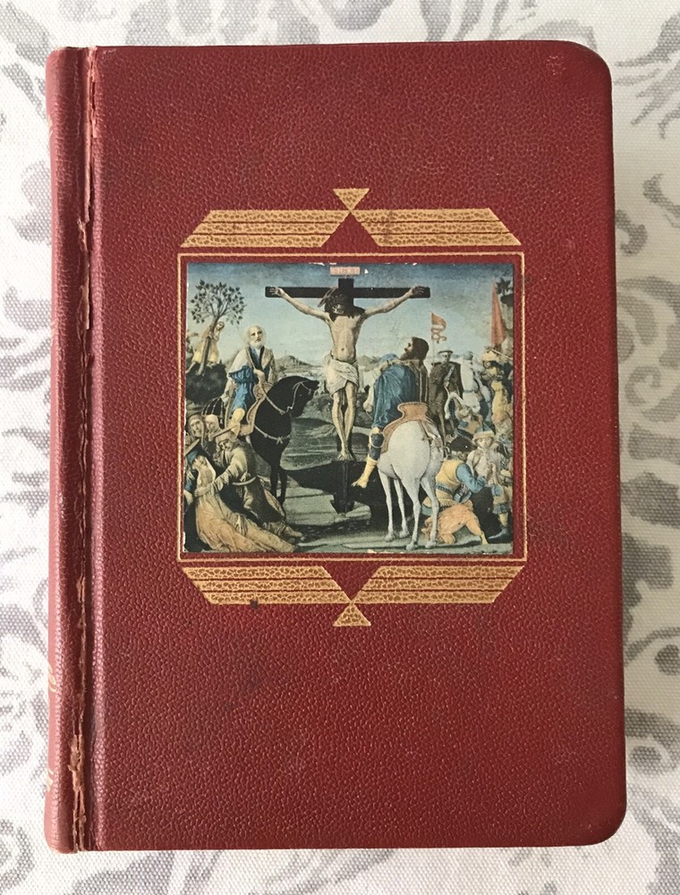 The Life of Christ by Rev. John P. O’Connell 1959 HC Illustrated Red Line Text