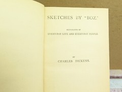 Sketches by Boz 1850 by Charles Dickens London Richard Edward King 348 pages
