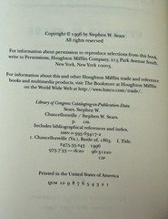 Stephen W. Sears Chancellorsville First Edition 1st Printing HCDJ