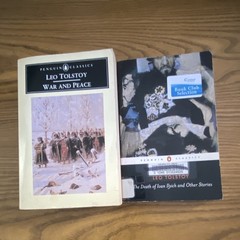 Penguin Classics Leo Tolstoy War and Peace & Death of Ivan Ilyich Paperback