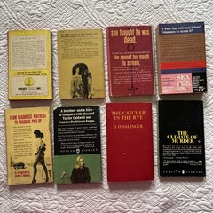 Lot~ 50 Vintage Pulp Paperbacks Crime Mystery Classic 1950s Pocket Cardinal Dell