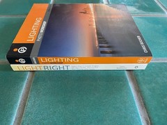 Photo Lighting book lot LIGHTING PHOTO WORKSHOP, Light Right PB
