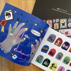 Yumi Kitagishi Art Book LITTLE WORLD 40 Pages All Color W8.2 x H5.8in JAPAN NEW