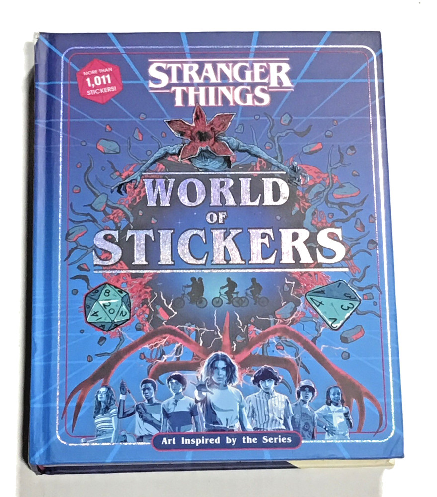 Stranger Things World of Stickers Art Inspired by the Series Book