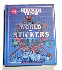 Stranger Things World of Stickers Art Inspired by the Series Book