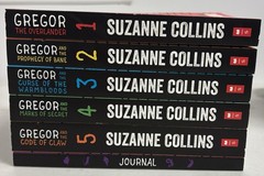 Brand New! Gregor The Underland Chronicles 5 Books and Journal