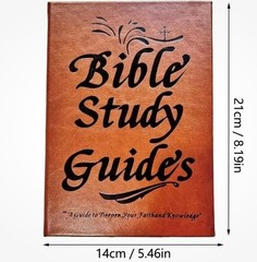 66-Page Bible Study Guide, Daily Devotional Journal Study Notebook Based Planner