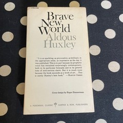 Brave New World by Aldous Huxley 1969 Perennial Paperback Edition
