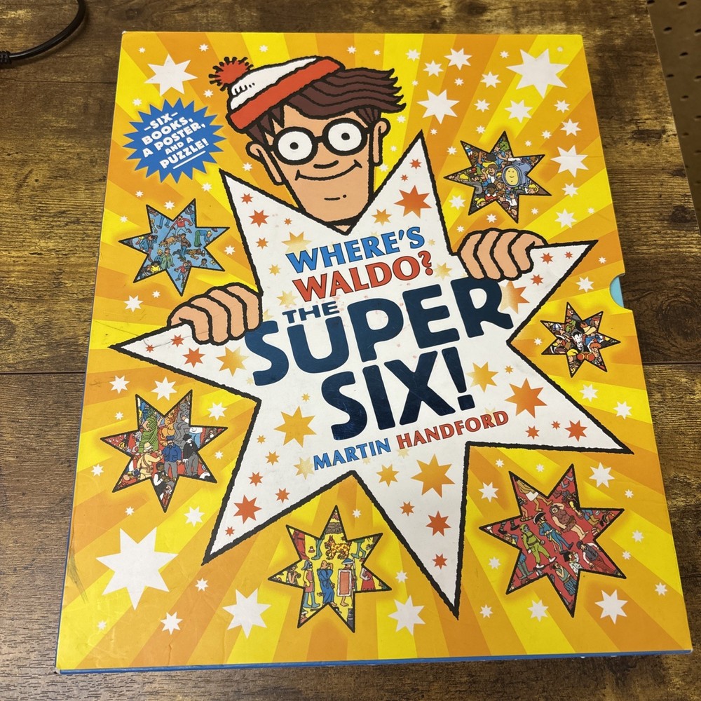 Where’s Waldo – The Super Six (6 Book Set) Puzzle!