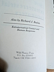 Close Extraterrestrial Encounters Alien UFO Experiences First Edition – Boylan