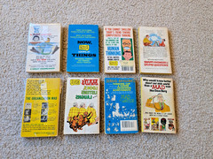 MAD Magazine Paperback Lot 8 Vintage Al Jaffee Dave Berg William Gaines 1970s