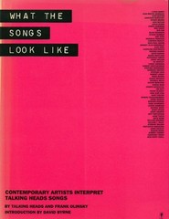 What the Songs Look Like : The Illustrated Talking Heads by David Byrne NEW