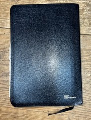 NKJV Study Bible, Premium Bonded Leather, Black, Comfort Print: The Complete Re,