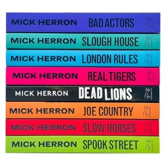 Slough House Series: Book 1-8 by Mick Herron Complete 8 Books Set – Fiction – PB