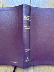 Midnight Tim Lahaye Prophecy Study Bible KJV Red Letter Burgundy Leather