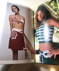 Fashion in the ’70s 1970 1970s hippy chic peasant retro disco punk book couture