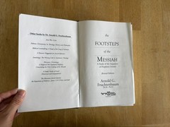 The Footsteps of the Messiah, Dr. Arnold G. Fruchtenbaum, Study of Sequence