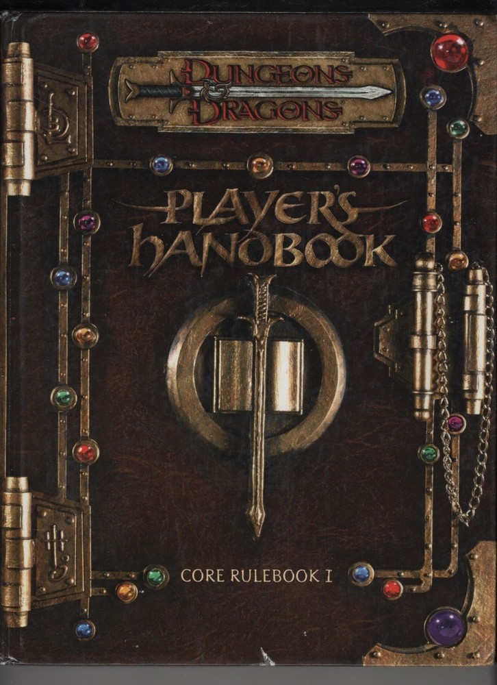 D&D Dungeons and Dragons Player’s Handbook by Jonathan Tweet No CD FREE SHIPPING
