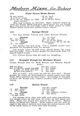 1914 Modern Mixes For Bakers Cook Book 62 Pages