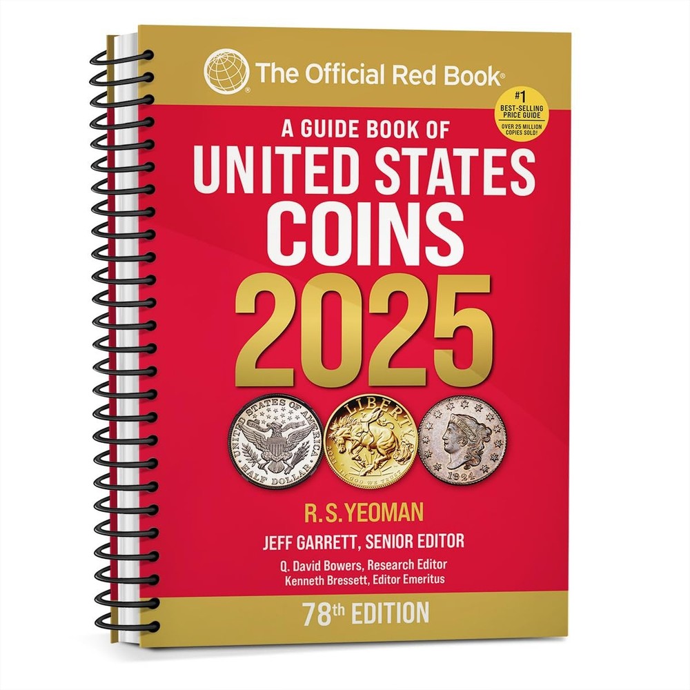 A Guide Book of United States Coins 2025 „Redbook” (Official Red Book)