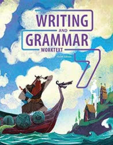 Writing & Grammar 7 Worktext, 4th ed. – Paperback, by BJU Press – Acceptable p