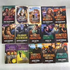 Harlequin Romantic Suspense Intrigue Book Lot 15 Tara Taylor Quinn BJ Daniels