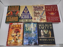 Lot of 18 Wilbur Smith Adventure Novels – Paperback/Hardcover Mix Acceptable