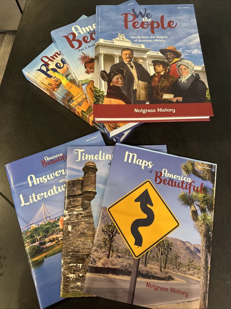 Notgrass America the Beautiful Curriculum Package 2nd Edition NEW