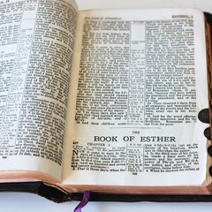 Vtg Holy Bible, International Series KJV Leather Lined Thumb Index John Winston