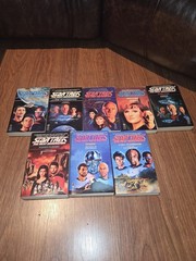 Lot of 46 Star Trek The Next Generation Numbered Books Most Unread/1st Printings
