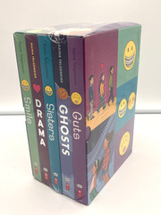 Raina Telgemeier Collection Box Set (Smile, Drama, Sisters, Ghosts, Guts) New NM