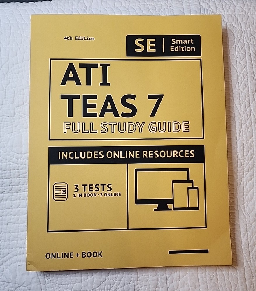 ATI TEAS 7 Study Guide: Smart Edition Academy TEAS 7 2022 -2023 Prep Book – NEW