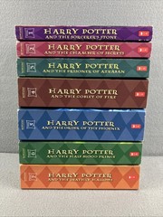 Harry Potter Paperback Boxset #1-7 by J. K. Rowling 7 Volumes Complete Books