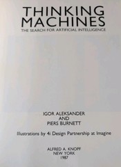 1987 (1st America Ed) THINKING MACHINES search artificial intelligence #COMPUTER