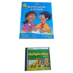 Multiplication & Division Workbook & Snap! Multiplication CD-ROM Home School
