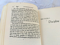 The Road Less Traveled A New Psychology of Love SIGNED Copy 1979 Paperback