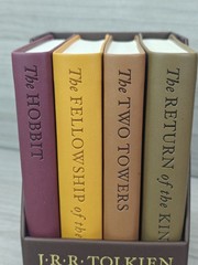 4 Book Boxed Set J.R.R TOLKIEN: HOBBIT & LORD OF THE RINGS – Leather Pocket Size