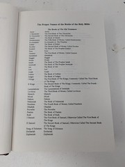 The Alphabetical Bible KJV Containing the Old and New Testaments Hilton House
