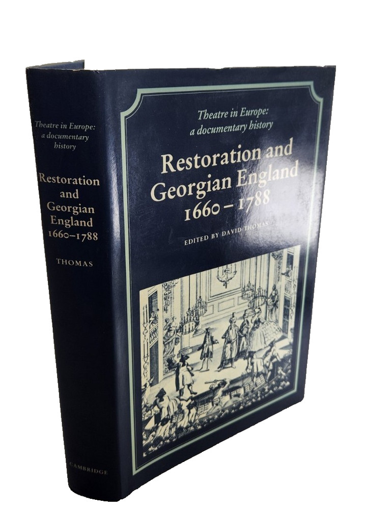 Restoration and Georgian England 1660 – 1788, David Thomas 1989 Hardcover