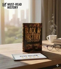 Black AF History Un-Whitewashed Story of America Michael Harriot A5 Book