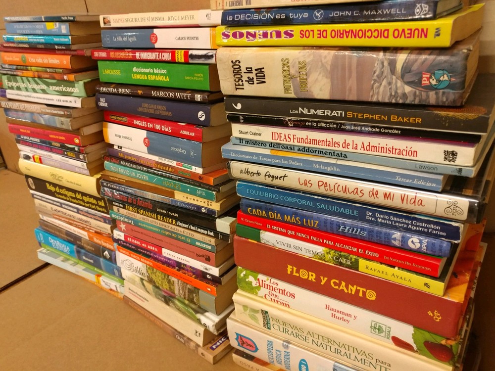 Lot of 10 Spanish ESPAÑOL Reading MEXICO Literature Books *RANDOM* UNSORTED MIX