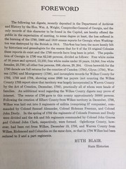 Early Tax Records of Georgia 1926 174 Pages Hard Back Book