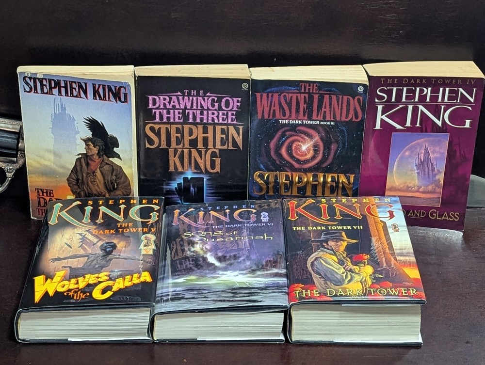 Dark Tower Complete 7-Book Set Stephen King 1st/1st Plume/Grant PB/HCDJ LN
