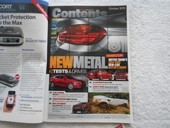MOTOR TREND Magazine- OCT,2013-2014-2015 NEW CARS